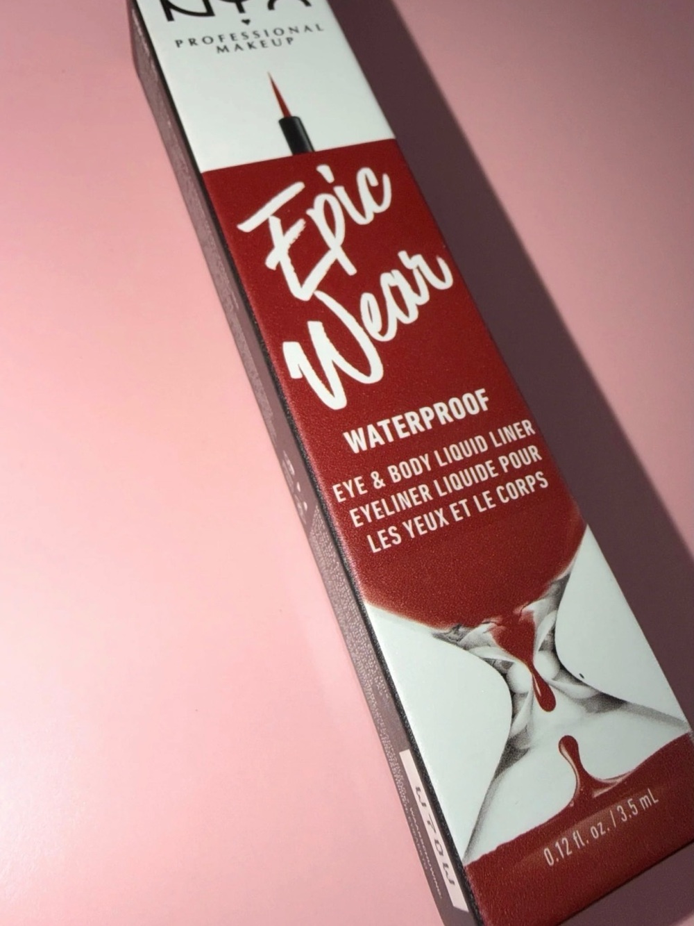 waterproof eye and body liquid liner